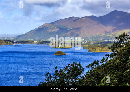 derwentwater lake district cumbria england uk gb Stock Photo