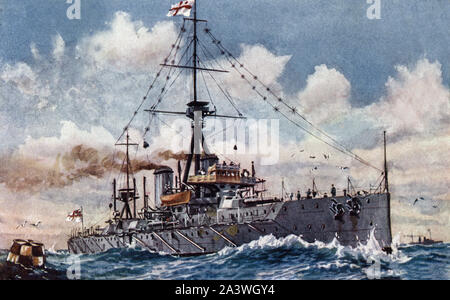 HMS Dreadnought, British battleship, WW1 Stock Photo: 66157764 - Alamy