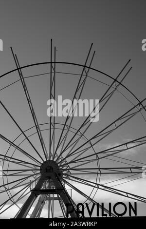 Codona's Grampian Eye Ferris Wheel. Aberdeen, Scotland, UK. Stock Photo