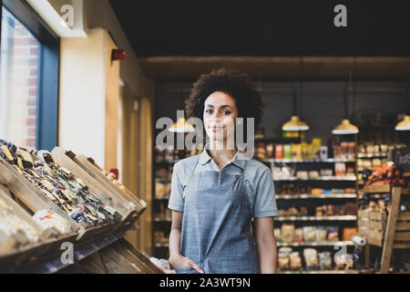 Portrait of small business owner looking to camera Stock Photo