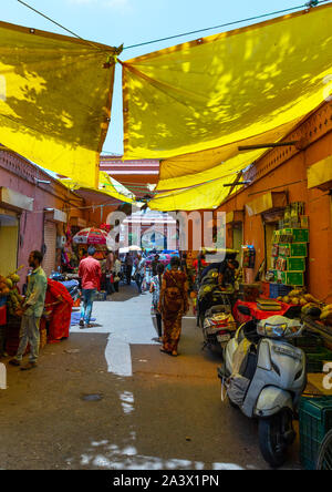 Vegetables and fruits market, Rajasthan, Jaipur, India Stock Photo