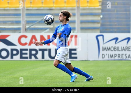 Parma, Italy, 10 Oct 2019, andrea colpani Italy  during Tournament 8 Nazioni - Italy Vs Inghilterra  - Italian Football Team - Credit: LPS/Alessio Tarpini/Alamy Live News Stock Photo