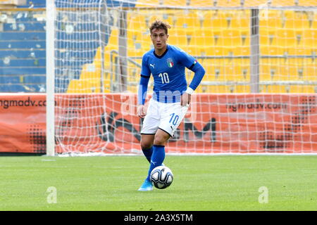 Parma, Italy, 10 Oct 2019, salvatore esposito Italy  during Tournament 8 Nazioni - Italy Vs Inghilterra  - Italian Football Team - Credit: LPS/Alessio Tarpini/Alamy Live News Stock Photo