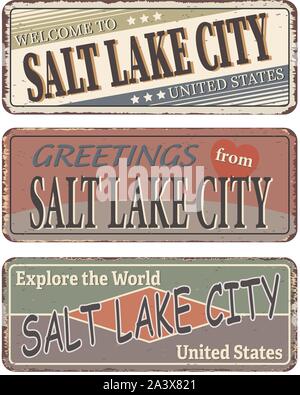Slc Sign Welcome to Salt Lake City stamp. Salt Lake City round sign isolated on ...