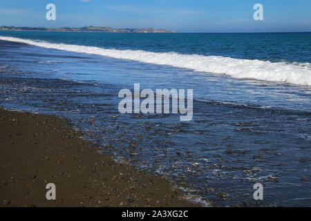 Peketa Beach near Kaikoura, South Island, New Zealand Stock Photo