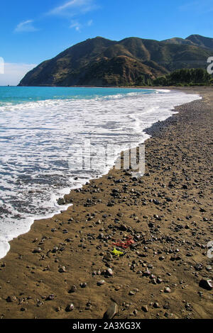 Peketa Beach near Kaikoura, South Island, New Zealand Stock Photo