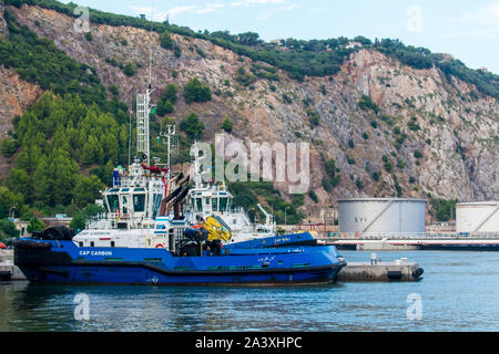 Sea breese (la brise de mer) in Bejaia, Algeria Stock Photo