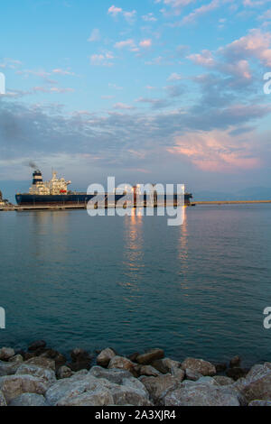 Sea breese (la brise de mer) in Bejaia, Algeria Stock Photo