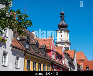 Old town of Weiden in der Oberpfalz Stock Photo