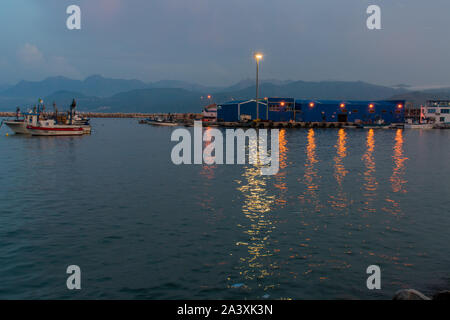 Sea breese (la brise de mer) in Bejaia, Algeria Stock Photo