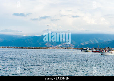 Sea breese (la brise de mer) in Bejaia, Algeria Stock Photo