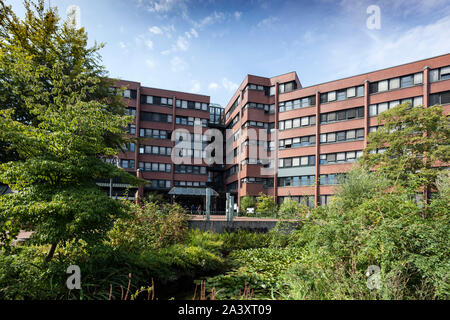 District house and seat of the district administrator in Wesel Stock Photo