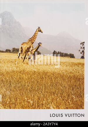 2007 LOUIS VUITTON : SCARLETT JOHANSSON Magazine PRINT AD ( 4-pg ) *