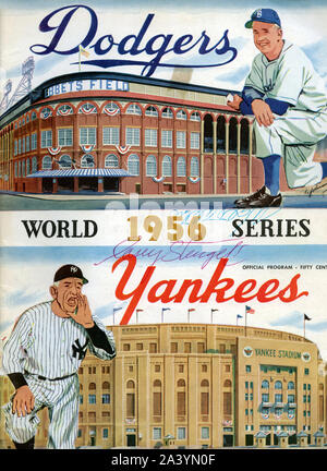 1947 World Series official program book