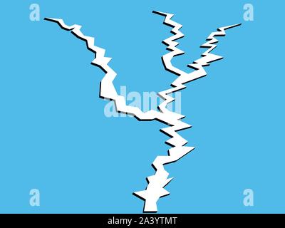 Cracked Earth Vector illustration eps10 Stock Vector