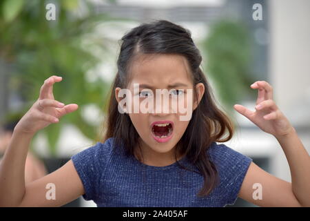 An Upset Minority Person Stock Photo