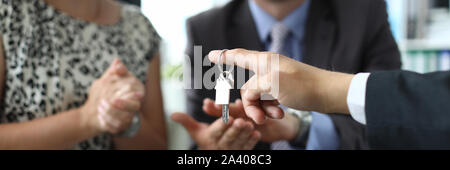 Signing good sales deal Stock Photo