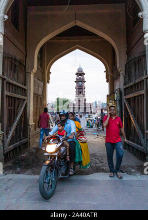 Entrance gate of the old city, Rajasthan, Jodhpur, India Stock Photo