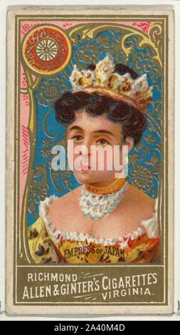 Empress of Japan, from World's Sovereigns series (N34) for Allen & Ginter Cigarettes.jpg - 2A40M4D