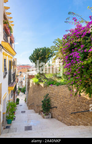 Mediterranean city of Alicante at summer time in Spain Stock Photo