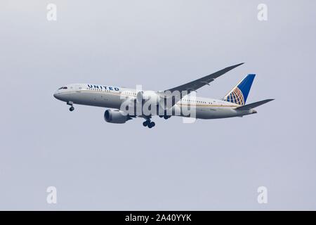 United Airlines Boeing 787 9 Dreamliner. Registration N26970 Stock Photo