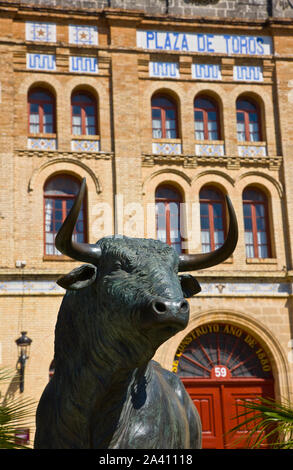 Plaza de Toros. El Puerto de Santa Maria. Provincia Cadiz. Andalucia. España Stock Photo