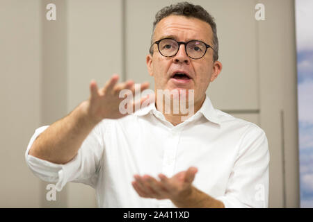 © Chris Bull. 23/09/19  BRIGHTON   , UK.    Labour Party Annual Conference 2019 in Brighton. Tom Watson MP , deputy leader of the Labour Party , speaks at fringe event - Growing the Future by the Woodland Trust.    Photo credit: CHRIS BULL Stock Photo