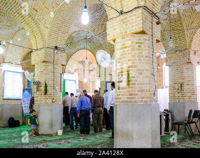Sheikh Abd al Samad mosque. Natanz village. Iran, Asia. Stock Photo