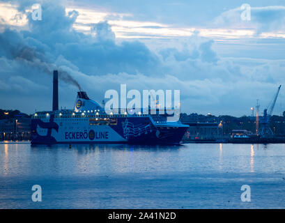 Eckero Line ferry from Estonia to Finland Stock Photo - Alamy