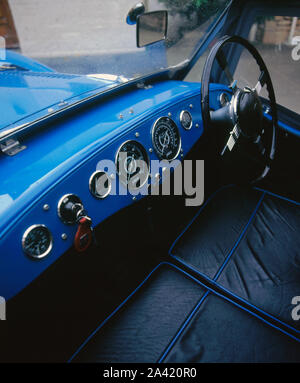 1951 Allard K2 dashboard. Stock Photo