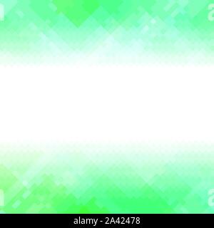 Green Polygonal Background. Rumpled Square Pattern. Low Poly Texture. Abstract Mosaic Modern Design. Origami Style Stock Vector