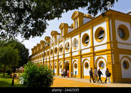 Real Escuela Andaluza del Arte Ecuestre. Jerez de la Frontera. Provincia de Cadiz. Andalucia. España Stock Photo