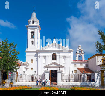 Basílica Nuestra Señora del Pilar outside La Recoleta Cemetery, Buenos Aires, Argentina, South America Stock Photo