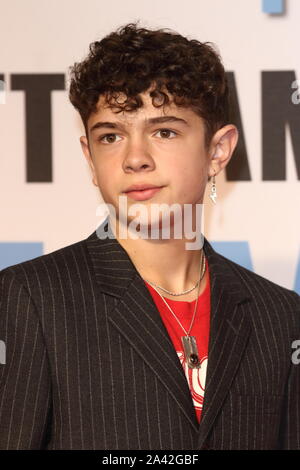 Noah Jupe, Le Mans 66 Premiere, BFI London Film Festival, Leicester ...