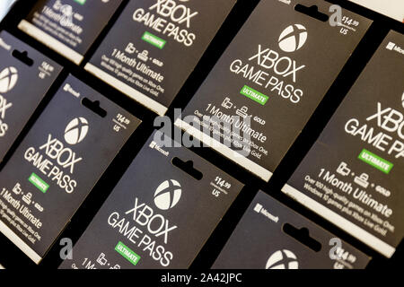 Xbox gift card editorial stock photo. Image of interactive - 158956638