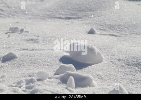 a snow background close up Stock Photo