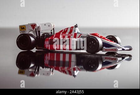 ferrari formula 1 formula one f1 toys cars Stock Photo