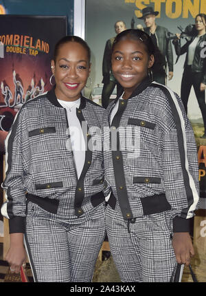 Alijah Kai Haggins, Tichina Arnold and Diane Arnold at the 49th NAACP