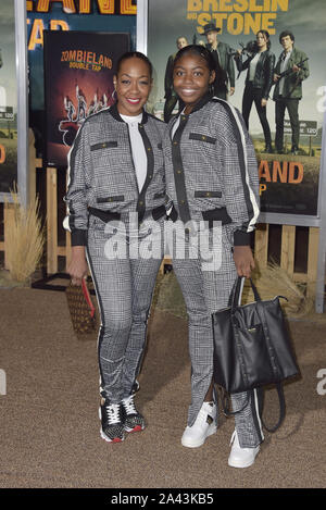 Alijah Kai Haggins, Tichina Arnold and Diane Arnold at the 49th NAACP