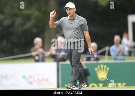 Rome, Italy. 11th Oct, 2019. ROME, ITALY - OCTOBER 11, 2019:Francesco Molinari (Italy) in action during Day two of the 76 Golf Italian Open at Olgiata Golf Club on October 11, 2019 in Rome, Italy Credit: Independent Photo Agency/Alamy Live News Stock Photo