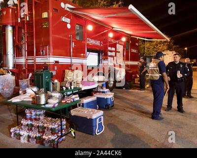 Slymar, California, USA. 11th Oct, 2019. Fire Command Center Credit: Amy Katz/ZUMA Wire/Alamy Live News Stock Photo