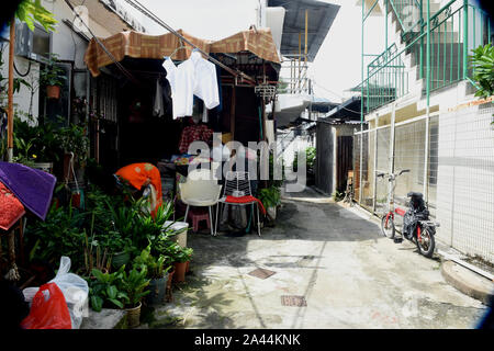 View within Lei Yue Mun, south China's Hong Kong Special Administrative Region, 28 August 2019. *** Local Caption *** fachaoshi Stock Photo