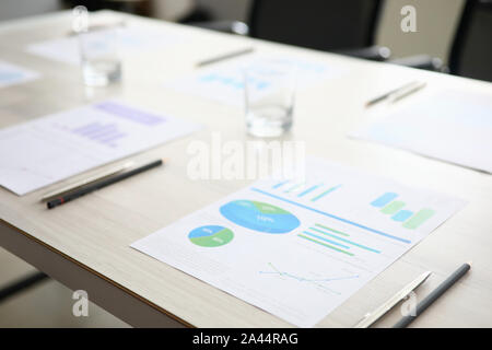 Biz conference room Stock Photo