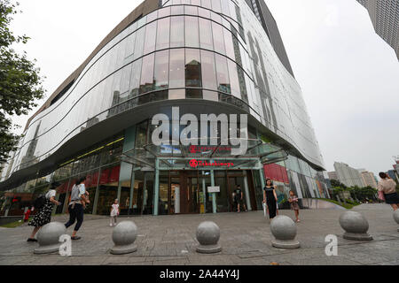 --FILE--View of the Shanghai Takashimaya department store in Shanghai ...