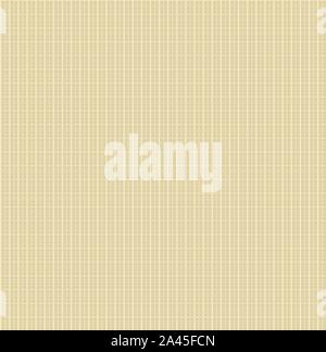 Linen seamless pattern. Beige striped background. Brown paper cardboard texture. Burlap seamless background.Weaving cloth. Vintage textile tile.Vector Stock Vector