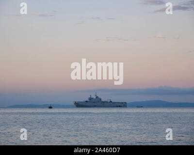 French Navy Training at le dramont near St.Raphael - 9th October 2019 Stock Photo