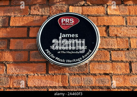 James Plaque Stock Photo