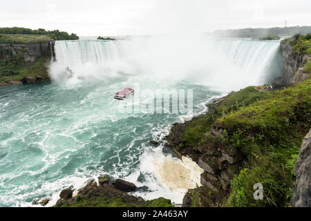 Niagara Falls from the Ontario Canadian side Stock Photo