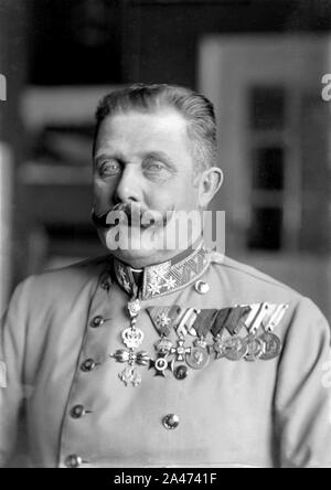 Ferdinand Schmutzer - Franz Ferdinand von Österreich-Este, um 1914. Stock Photo
