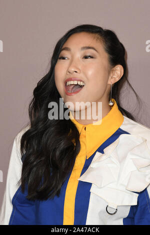 Awkwafina at the Variety's 2019 Power Of Women Los Angeles held at the Beverly Wilshire Four Seasons Hotel in Beverly Hills, CA on Friday, October 11, 2019. Photo by PRPP/PictureLux Credit: PictureLux/The Hollywood Archive/Alamy Live News Stock Photo